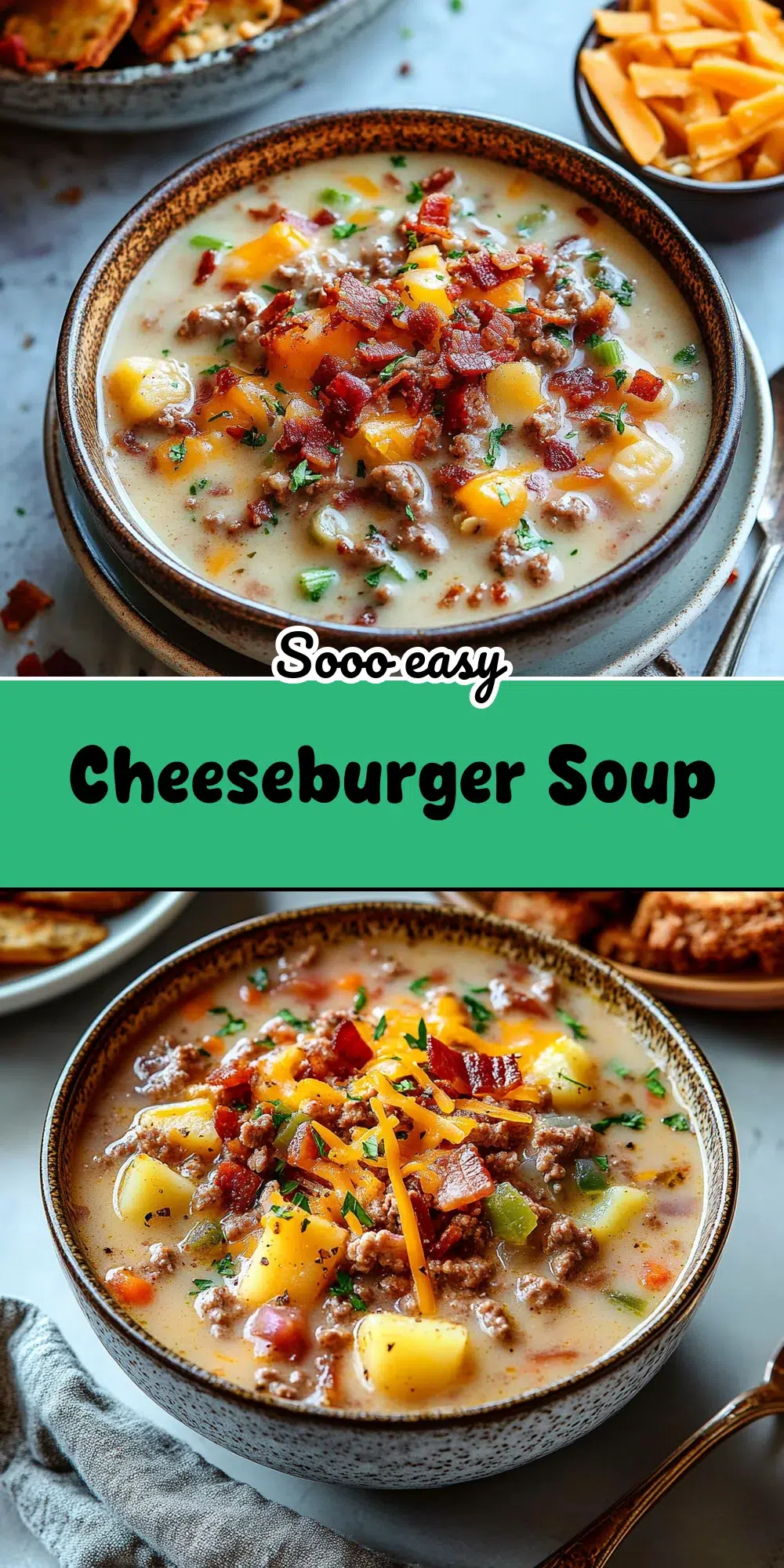 Cheeseburger Soup