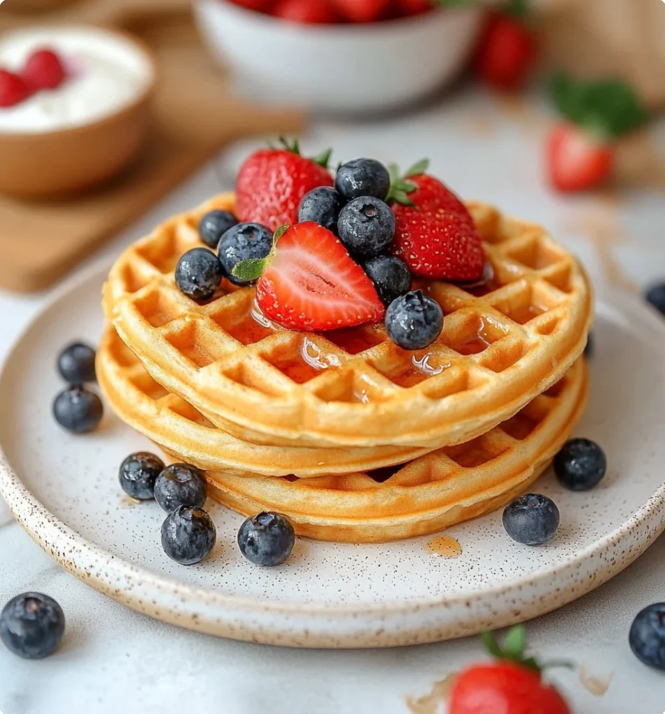 Cottage Cheese Waffles