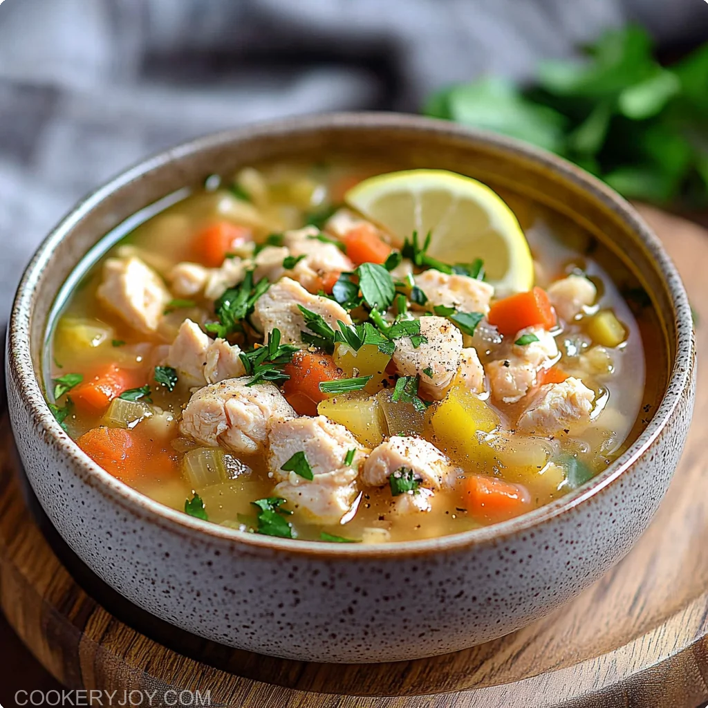 One-Pot Keto Chicken Soup