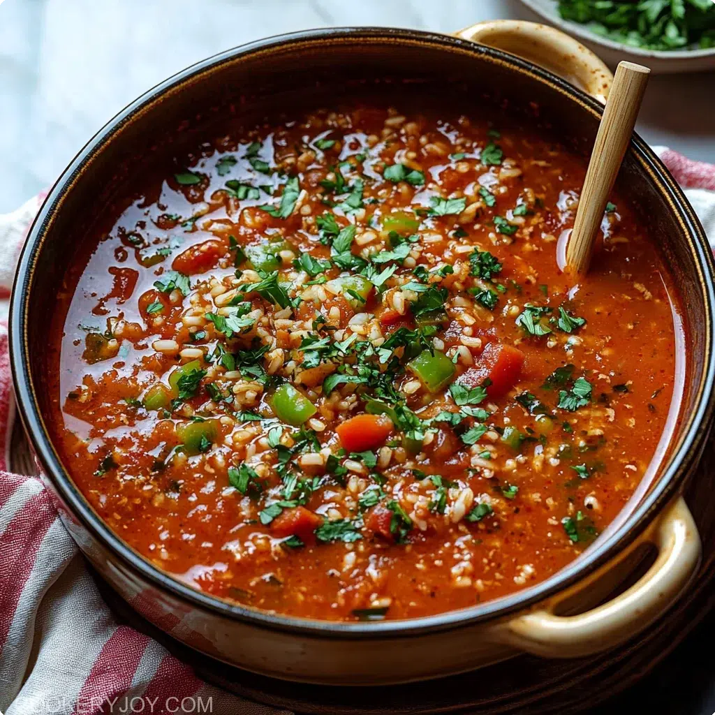 Stuffed Pepper Soup