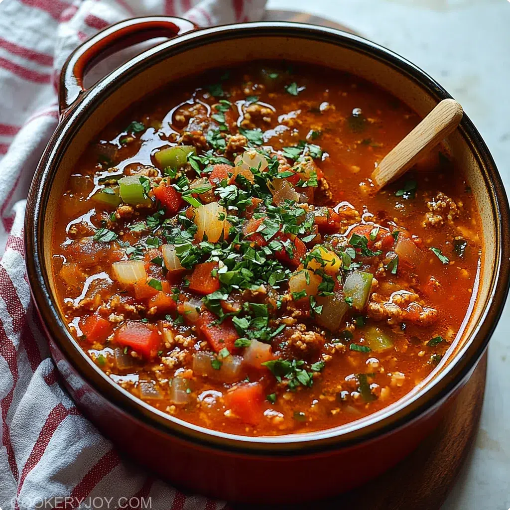 Stuffed Pepper Soup