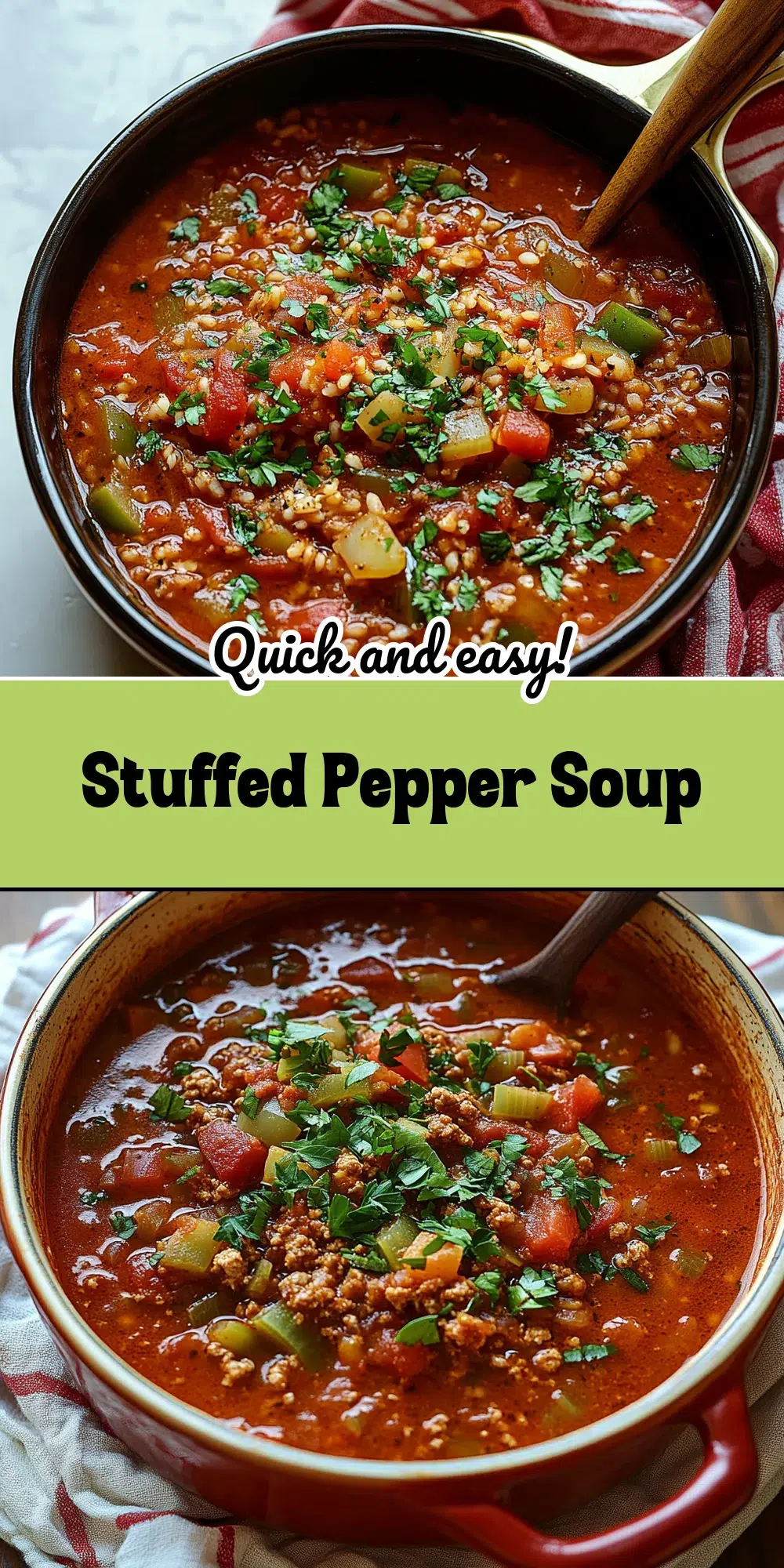 Stuffed Pepper Soup