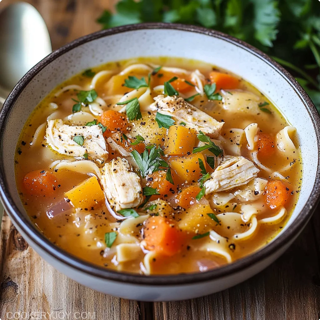 Turkey Noodle Soup
