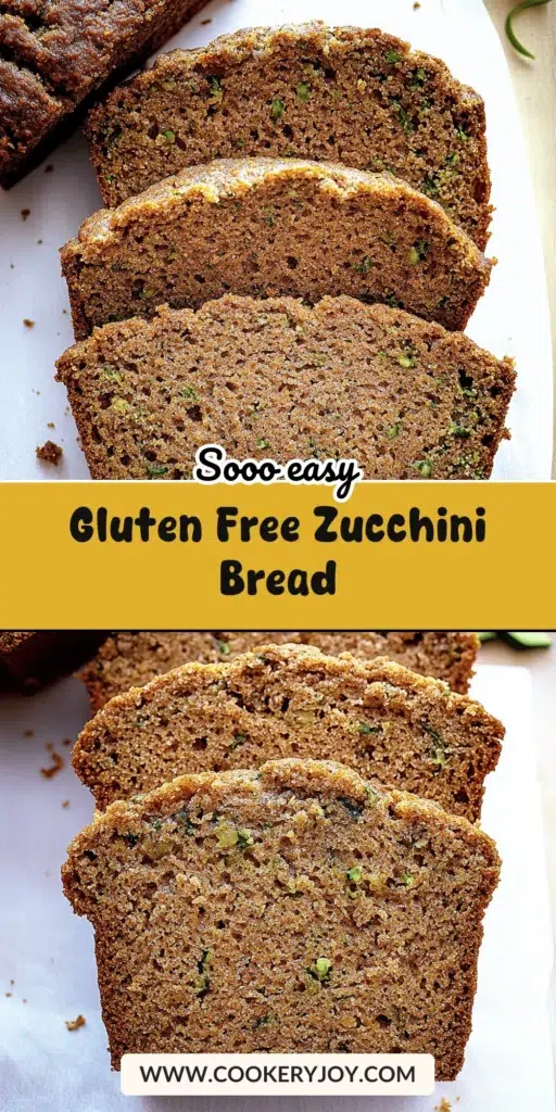 Gluten Free Zucchini Bread