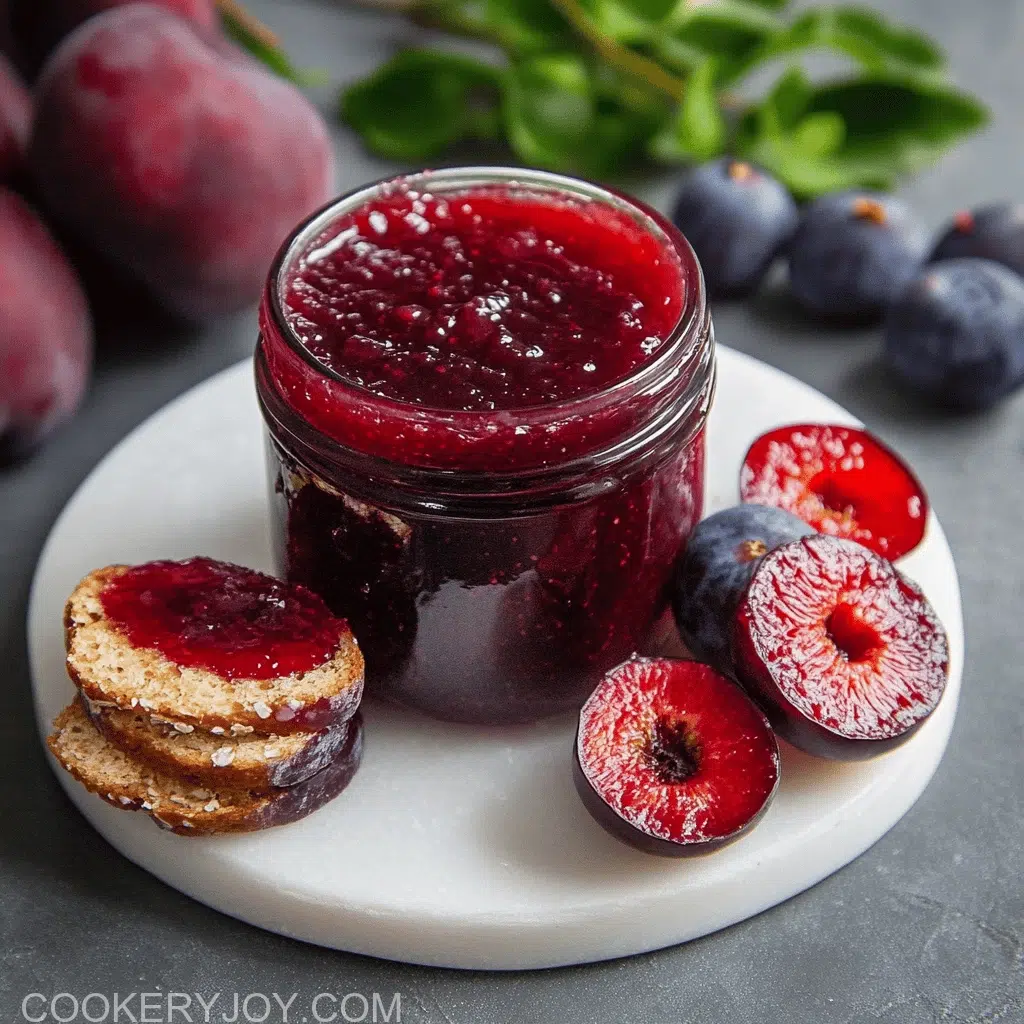 Homemade Plum Jam
