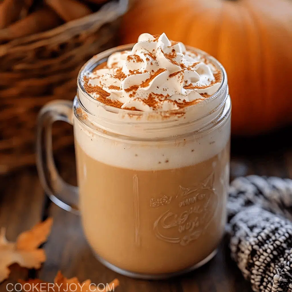Iced Pumpkin Spice Latte