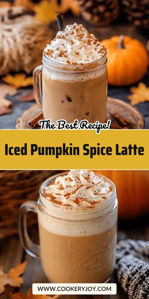 Iced Pumpkin Spice Latte