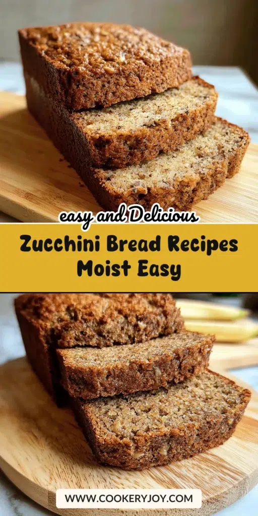 Zucchini Bread Recipes Moist Easy