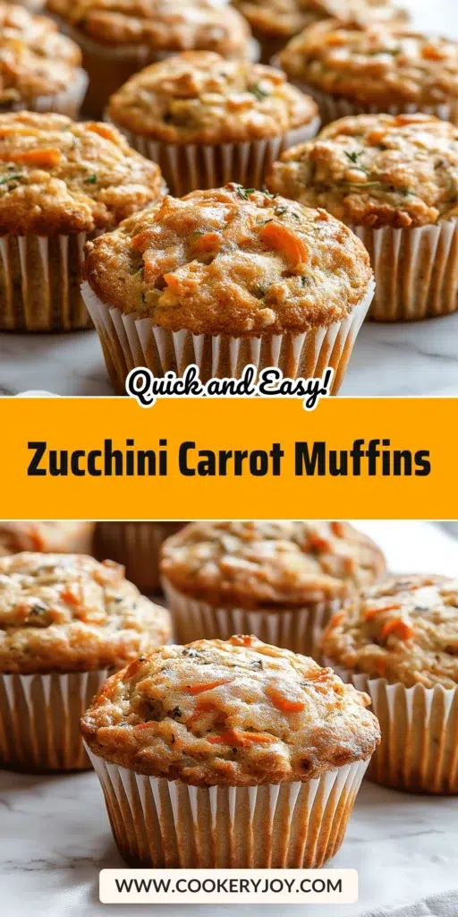 Zucchini Carrot Muffins