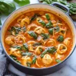 Easy Tomato Tortellini Soup
