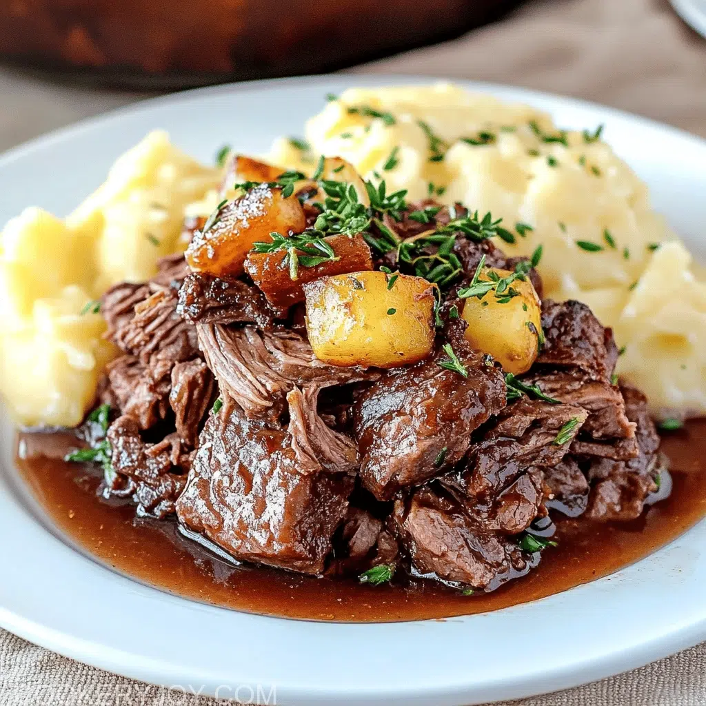 Slow Cooker Beef Manhattan