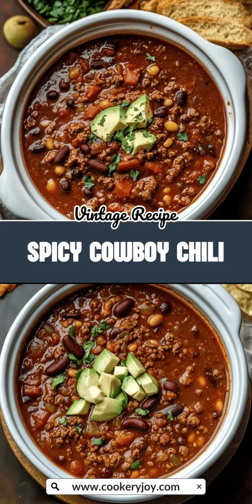 Spicy Cowboy Chili