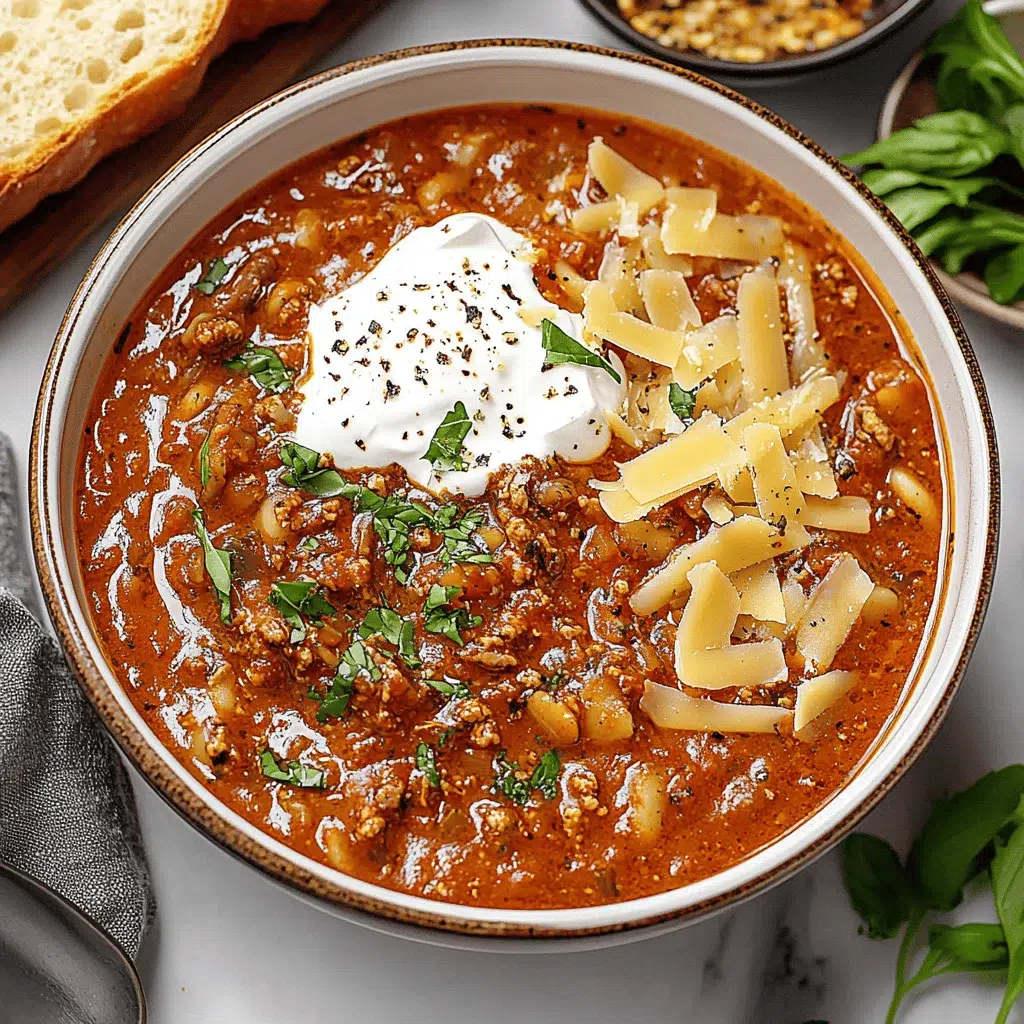 Vegetarian Lasagna Soup
