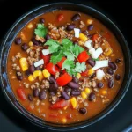 crockpot taco soup