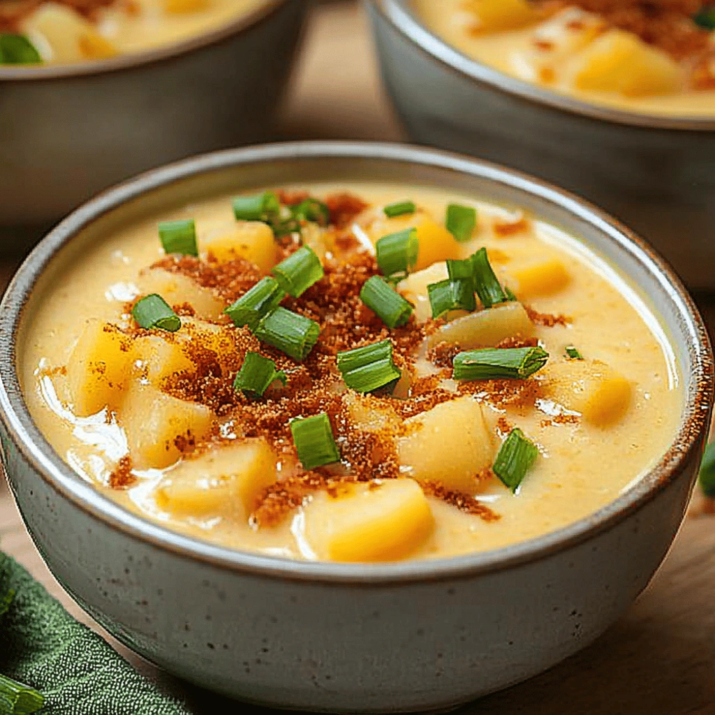Crockpot Loaded Potato Soup