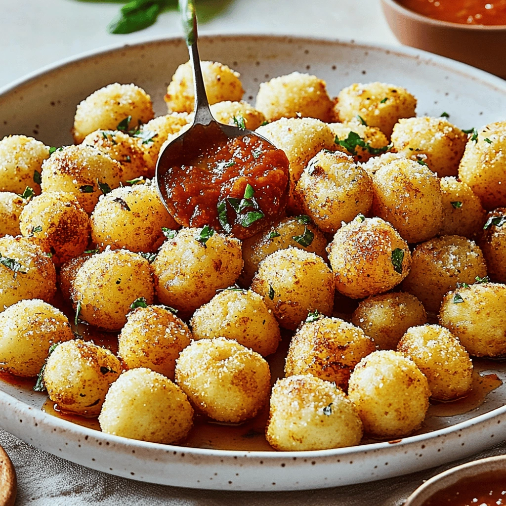 Fried Gnocchi Bites