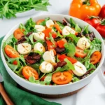 Halloween Salad with Mixed Greens