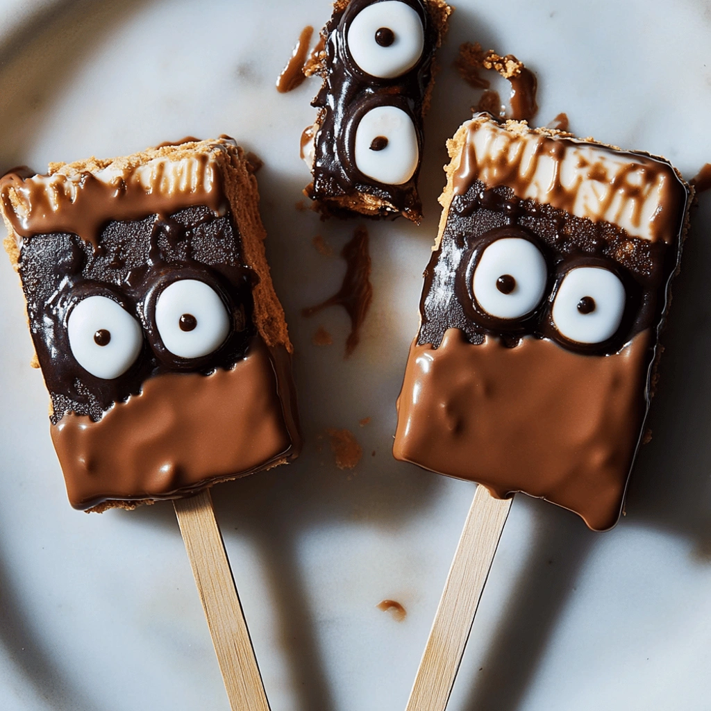 Hocus Pocus-Inspired S'mores Pops