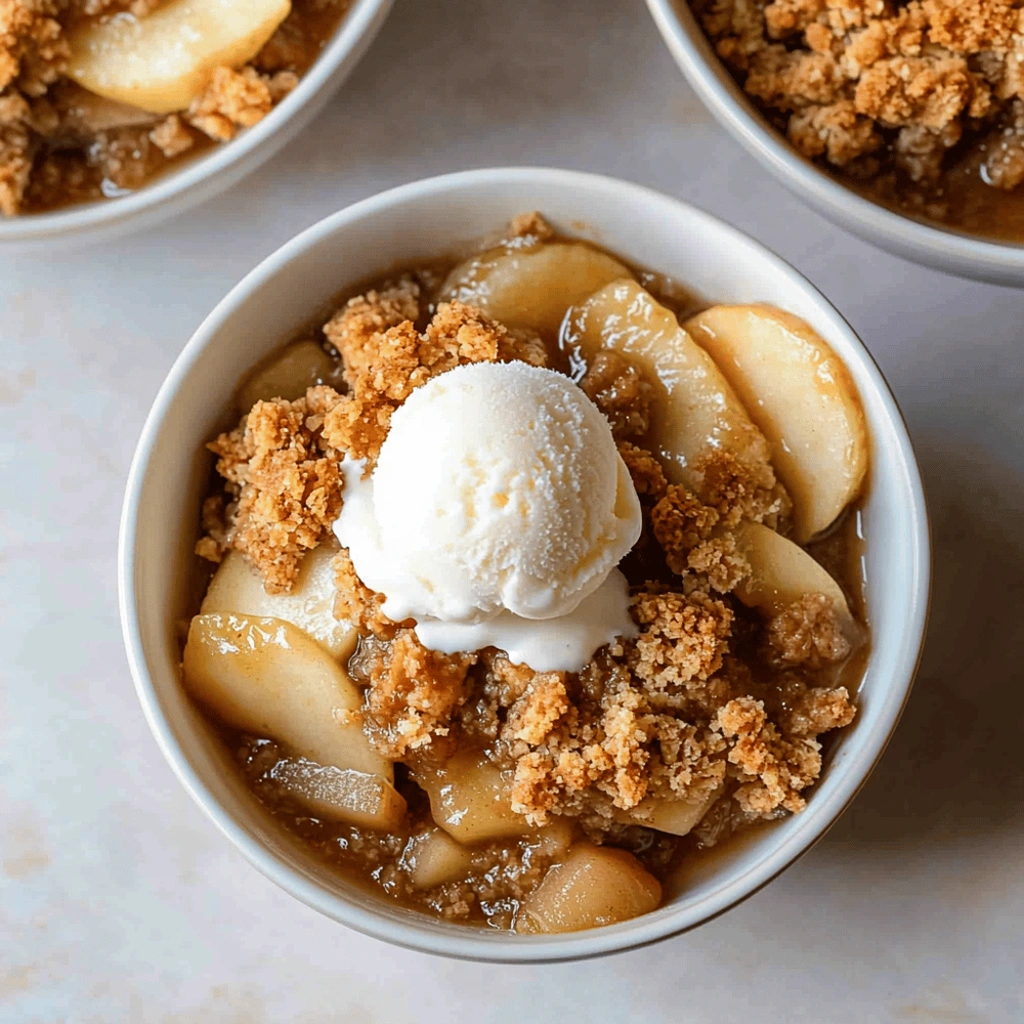 Apple Crisp Without Oats