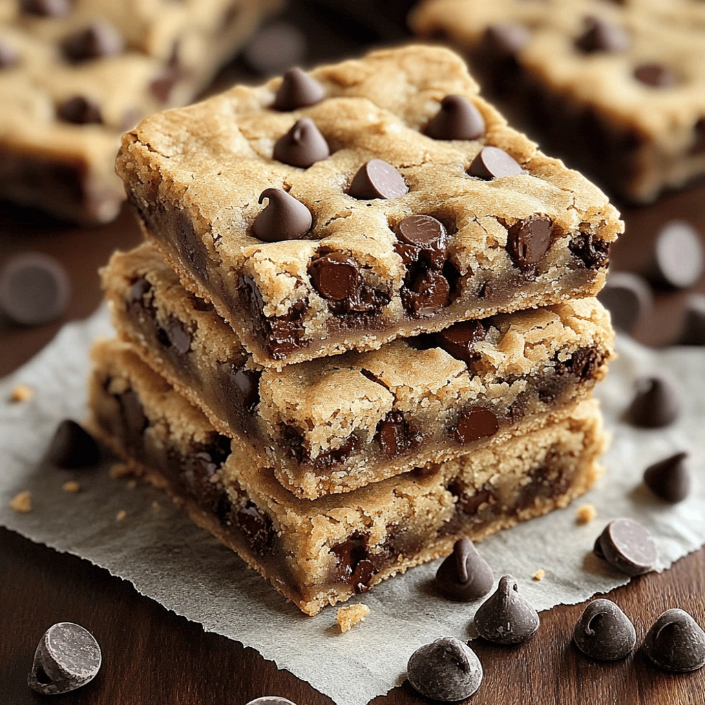 Chocolate Chip Cookie Bars