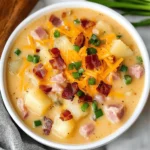 Crockpot Loaded Baked Potato Soup