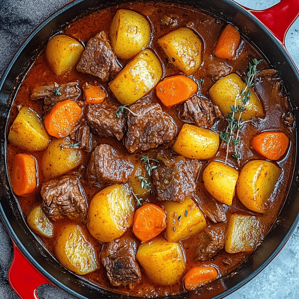 Easy Homemade Beef Stew