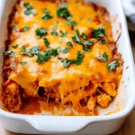 Keto Chicken Enchilada Casserole