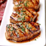 Maple Glazed Pork Chops
