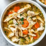 Rotisserie Chicken Noodle Soup