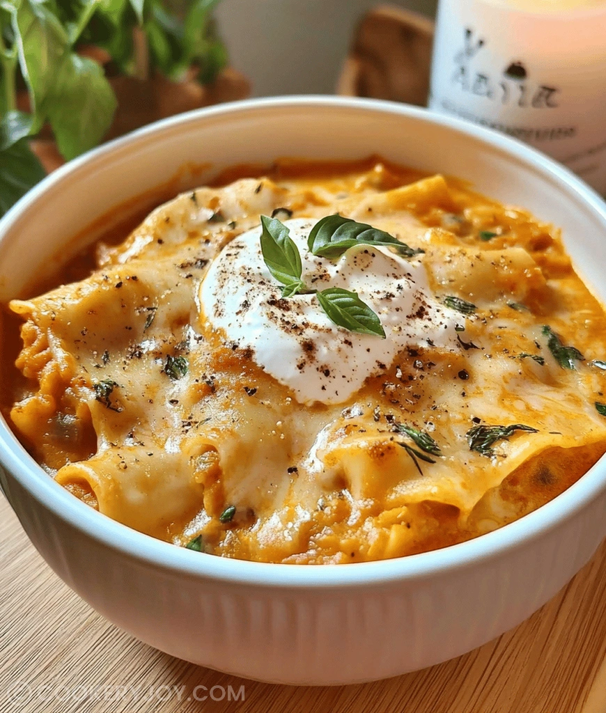 Creamy Lasagna Soup