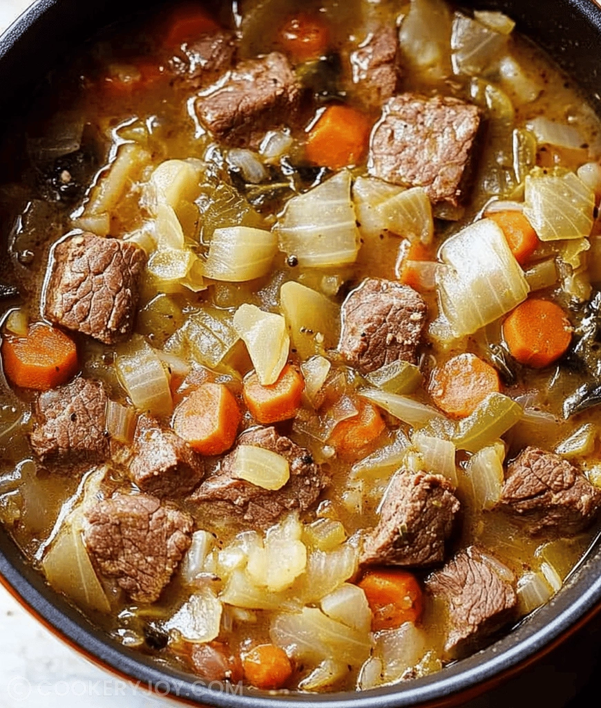 Slow Cooker Corned Beef and Cabbage Stew