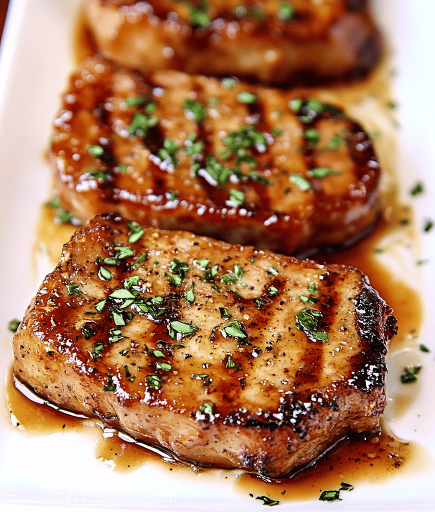 Maple Glazed Pork Chops
