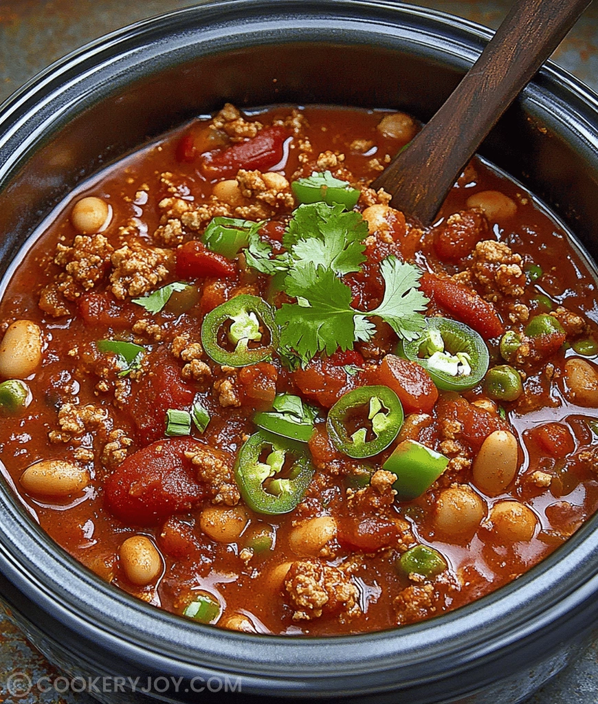 Easy Slow Cooker Chili