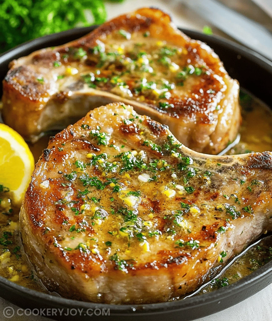 Garlic Butter Pork Chops