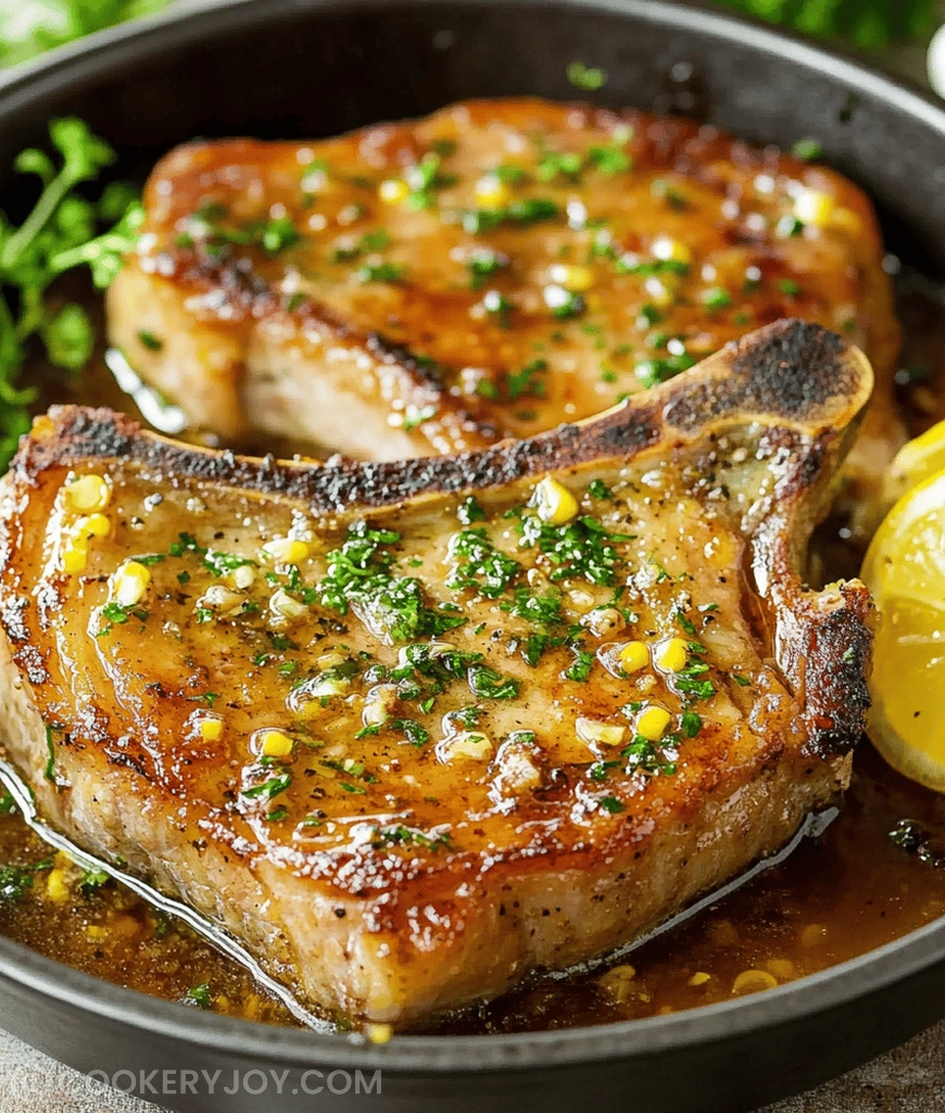Garlic Butter Pork Chops