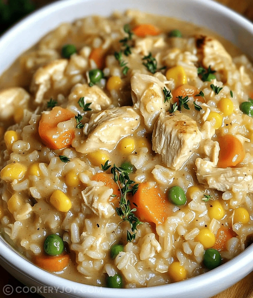 Crockpot Chicken and Rice