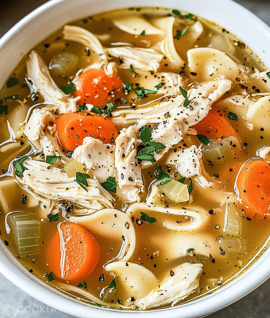 Rotisserie Chicken Noodle Soup
