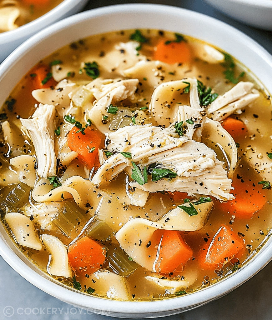 Rotisserie Chicken Noodle Soup
