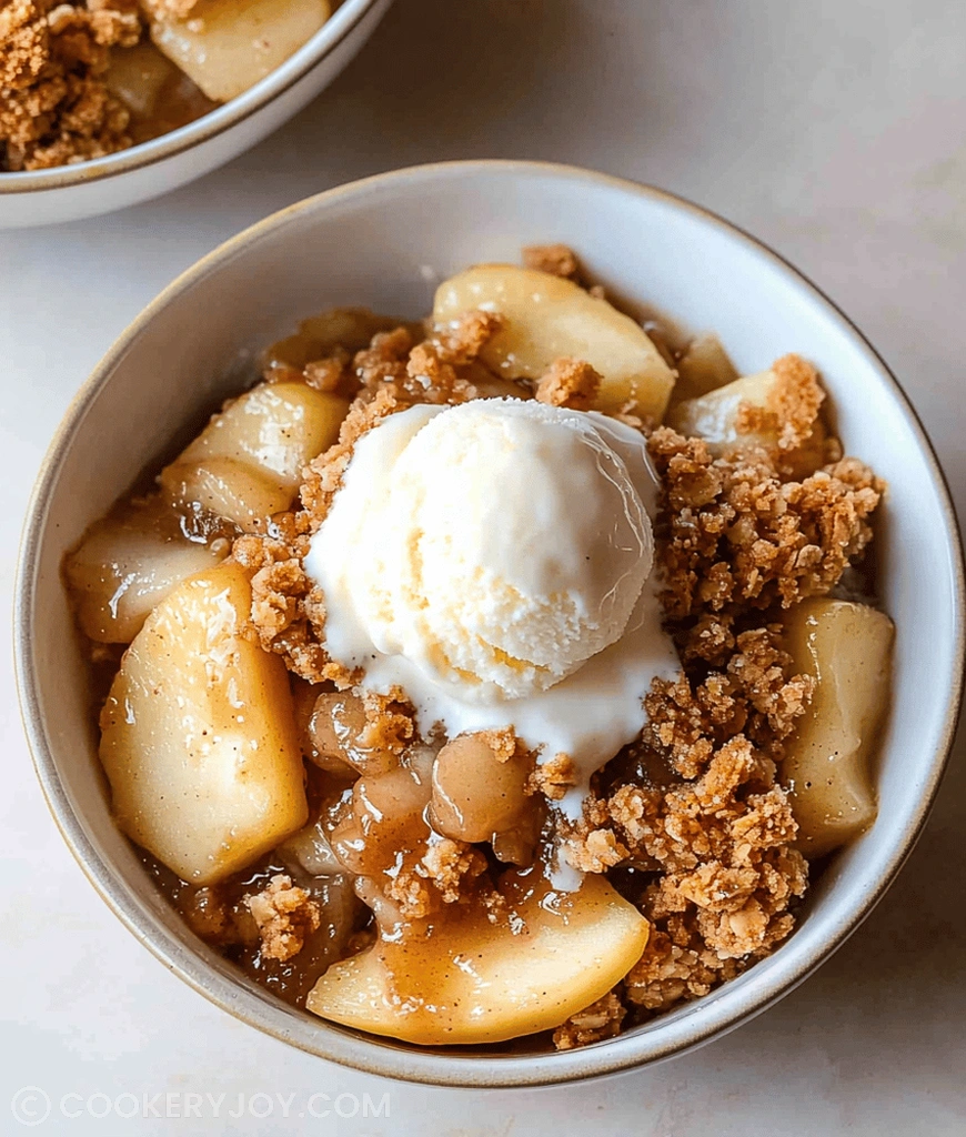 Apple Crisp Without Oats