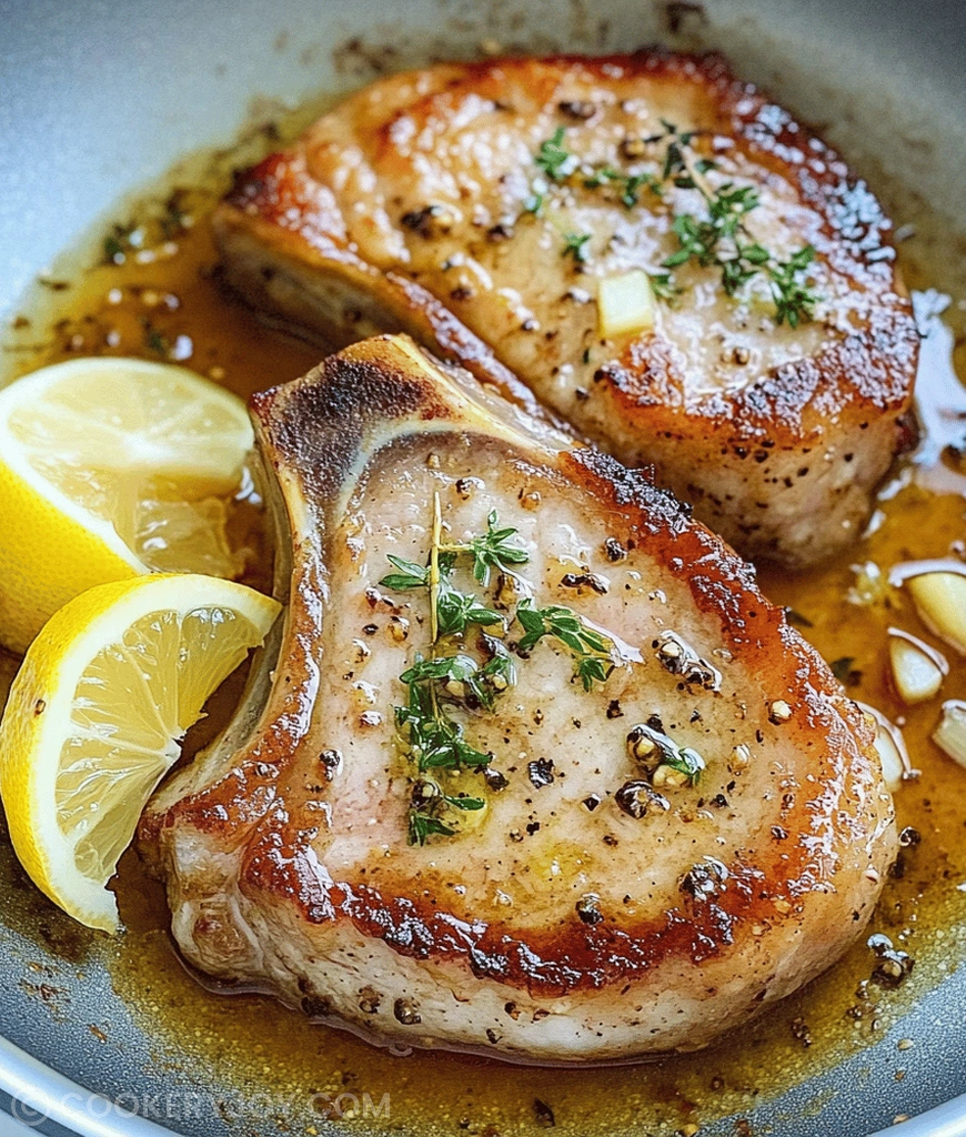 Garlic Butter Pork Chops