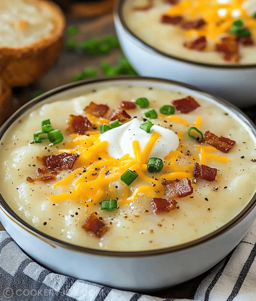 Creamy Cheesy Potato Soup