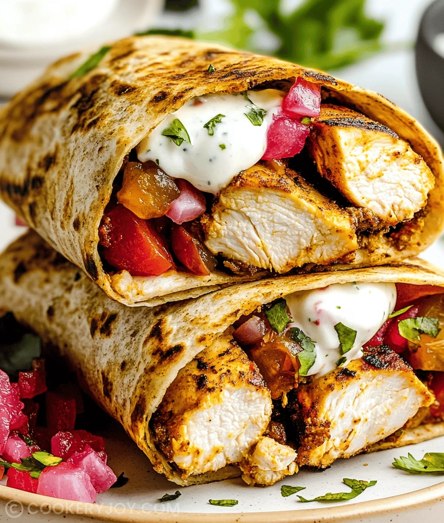 Chicken Shawarma Wrap