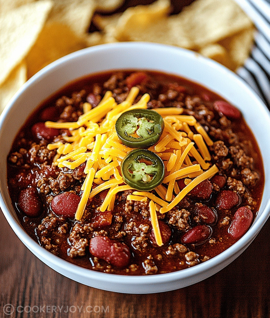 Easy Ground Beef Chili