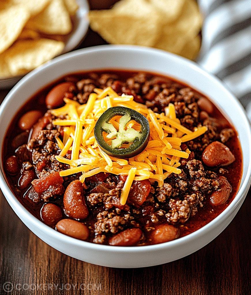 Easy Ground Beef Chili