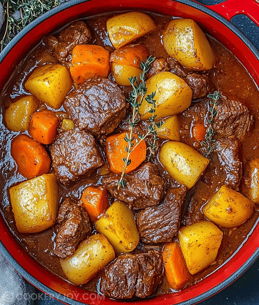 Easy Homemade Beef Stew