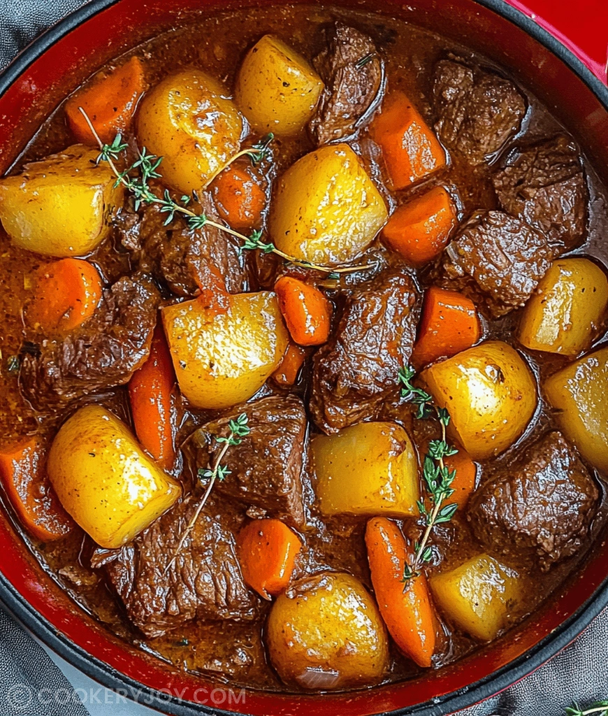 Easy Homemade Beef Stew