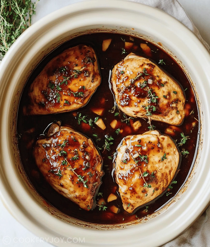 Crockpot Honey Garlic Chicken Breast