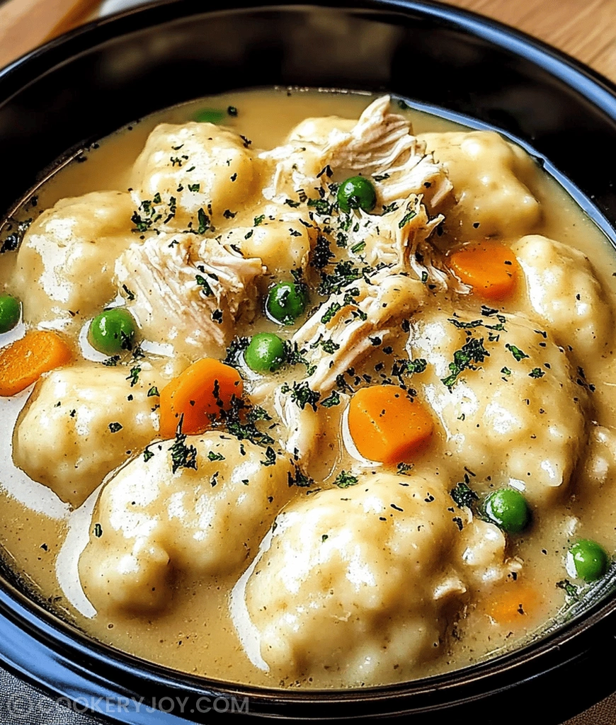 Crockpot Chicken and Dumplings