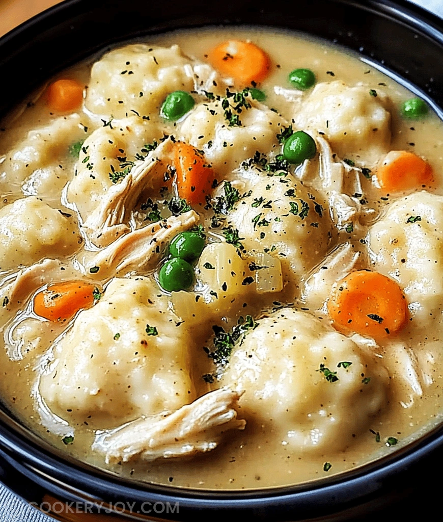 Crockpot Chicken and Dumplings