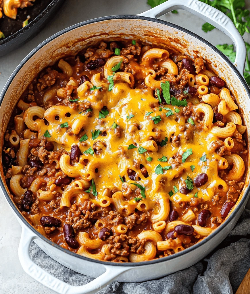 Chili Mac and Cheese